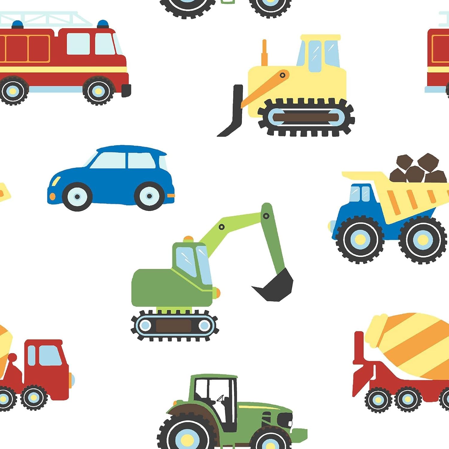 Trucks and Transport Diggers Wallpaper Review
